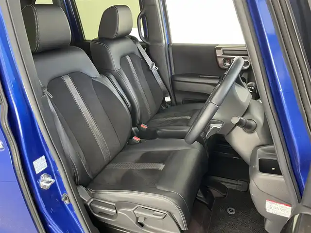 ホンダ Ｎ ＢＯＸ カスタム G EX ターボ ホンダセンシング 愛知県 2020(令2)年 2.8万km ブリリアントスポーティブルーメタリック2トーン 純正ナビ　フルセグＴＶ　Ｂｌｕｅｔｏｏｔｈ　ＵＳＢ　バックカメラ　シートヒーター　ハーフレザー　パドルシフト　ホンダセンシング　衝突軽減装置　追従クルコン　ＬＥＤオートライト　プッシュスタート　禁煙車