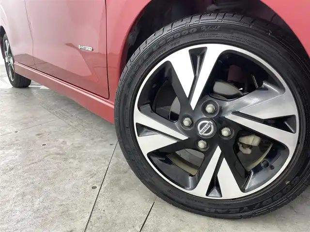 日産 デイズ ハイウェイスターG ターボ 福島県 2019(令1)年 2.5万km スパークリングレッドM エマージェンシーブレーキサポート/・インテリジェントエマージェンシーブレーキ/・車線逸脱警報/・アラウンドビューモニター/・ハイビームアシスト/・踏み間違え防止/純正SDナビ/型番:MM319D-L/・AM/FM/CD/DVD/BT/AUX/USB/・全方位/サイド/フロント/バックカメラ/・ETC/・前方ドライブレコーダー/プッシュスタート/・スマートキー/チルト式ステアリング/・ステアリングスイッチ/電子パーキングブレーキ/・オートホールドブレーキ/純正AW/純正フロアマット/ドアバイザー