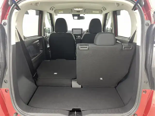 日産 デイズ ハイウェイスターG ターボ 福島県 2019(令1)年 2.5万km スパークリングレッドM エマージェンシーブレーキサポート/・インテリジェントエマージェンシーブレーキ/・車線逸脱警報/・アラウンドビューモニター/・ハイビームアシスト/・踏み間違え防止/純正SDナビ/型番:MM319D-L/・AM/FM/CD/DVD/BT/AUX/USB/・全方位/サイド/フロント/バックカメラ/・ETC/・前方ドライブレコーダー/プッシュスタート/・スマートキー/チルト式ステアリング/・ステアリングスイッチ/電子パーキングブレーキ/・オートホールドブレーキ/純正AW/純正フロアマット/ドアバイザー