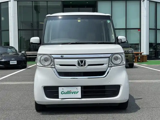 ホンダ Ｎ ＢＯＸ G L ターボ ホンダセンシング 奈良県 2018(平30)年 4.7万km プラチナホワイトパール 純正ナビ　[VXM-184VFi]/(BT/DVD/CD)/フルセグＴＶ　/バックカメラ　/ビルトインＥＴＣ /前方ドライブレコーダー /両側パワースライドドア /パドルシフト /革巻きステアリング /レーダークルーズコントロール /スペアキー