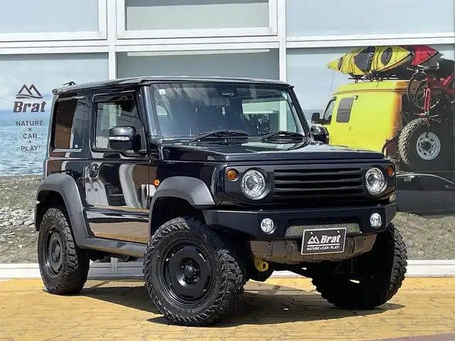 スズキ ジムニー シエラ JC 道北・旭川 2021(令3)年 5.4万km ブルーイッシュブラックパール3 カロッツェリアナビ/フルセグTV/JAOS40mmリフトアップキットVFSverA/APIOタクティカル前後バンパー/APIOタクティカルフロントグリル/APIOスペアタイヤカバー/APIOナンバー移設キット/レアマイスターアルミホイール/ヨコハマジオランダーM/T/フジツボマフラー/社外ミラー型前後ドラレコ/前席シートヒーター/プッシュスタート/スマートキー/ETC