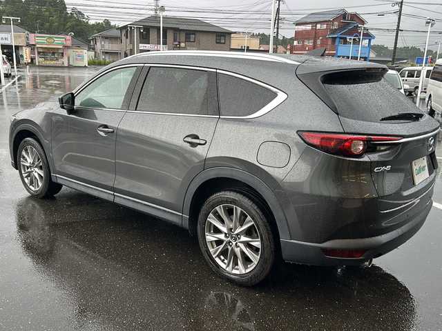 マツダ ＣＸ－８ 25S プロアクティブ 鹿児島県 2018(平30)年 7.1万km マシーングレープレミアムM 純正オーディオ/DVD/フルセグ/クルーズコントロール/ETC/パワーウィンドウ/シートヒーター/ステアリングヒーター/オートライト/パーキングアシスト/レーンアシスト/電動格納ミラー/純正フロアマット