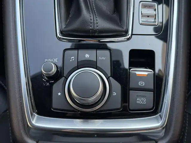 マツダ ＣＸ－８ 25S プロアクティブ 兵庫県 2018(平30)年 7.1万km マシーングレープレミアムM 純正ナビ/ (AM/FM/BT/USB)/フルセグTV/全方位カメラ/ステアリングヒーター/ステアリングリモコン/レーダークルーズコントロール/レーンアシスト/電動パーキングブレーキ/オートホールド/オートライト/ETC/ハーフレザーシート/シートヒーター/三列シート/電動リアゲート/純正フロアマット/ルーフレール/コーナーセンサー/純正19インチアルミホイール