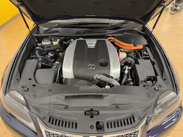 レクサス ＧＳ 450h Fスポーツ 群馬県 2013(平25)年 9万km ラピスラズリマイカ サンルーフ　マークレビンソン　純正メーカーナビ　フルセグＴＶ　ＢＴ　バックカメラ　追従型クルコン　ＢＳＭ　ＨＵＤ　茶革　温シート　冷シート　電動シート　パドルシフト　　ＬＥＤ　ビルトインＥＴＣ