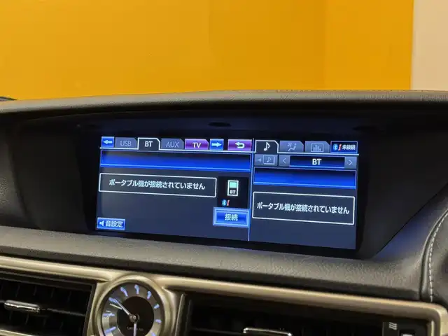 レクサス ＧＳ 450h Fスポーツ 群馬県 2013(平25)年 9万km ラピスラズリマイカ サンルーフ　マークレビンソン　純正メーカーナビ　フルセグＴＶ　ＢＴ　バックカメラ　追従型クルコン　ＢＳＭ　ＨＵＤ　茶革　温シート　冷シート　電動シート　パドルシフト　　ＬＥＤ　ビルトインＥＴＣ