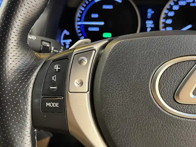 レクサス ＧＳ 450h Fスポーツ 群馬県 2013(平25)年 9万km ラピスラズリマイカ サンルーフ　マークレビンソン　純正メーカーナビ　フルセグＴＶ　ＢＴ　バックカメラ　追従型クルコン　ＢＳＭ　ＨＵＤ　茶革　温シート　冷シート　電動シート　パドルシフト　　ＬＥＤ　ビルトインＥＴＣ