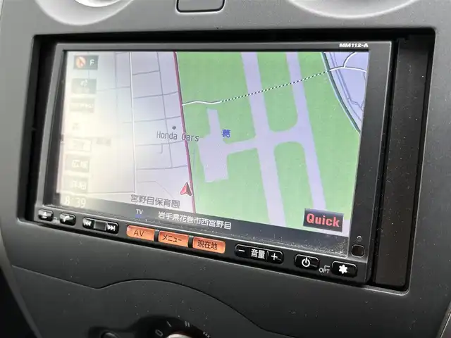 日産 ノート X FOUR 岩手県 2013(平25)年 5.4万km ダークメタルグレー 禁煙車/4WD（切替）/純正エンジンスターター/純正ナビ/→フルセグTV/Bluetooth/CD/DVD/FM/AM/フォグライト/〇プッシュスタート/〇電動格納ミラー/〇シガーソケット/〇ドアバイザー/〇フロアマット/〇スマートキー/スペアキー/前後ドライブレコーダー/冬タイヤ社外アルミホイール車載