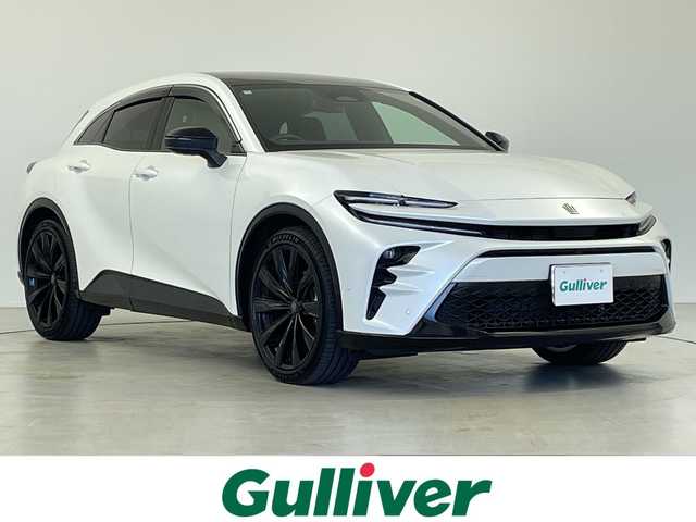 トヨタ クラウン スポーツ Z 岐阜県 2024(令6)年 2.3万km プレシャスホワイトパール パノラマルーフ/純正12.3インチナビ/Bluetooth/USB/AppleCarPlay/AM/FM/Miracast/フルセグTV/パノラミックビューモニター/トヨタチームメイト/アドバンストパーク/プリクラッシュセーフティシステム/レーントレーシングアシスト/レーダークルーズコントロール/ブラインドスポットモニター/デジタルインナーミラー/ヘッドアップディスプレイ/シートヒーター/エアシート/レザーシート/パワーシート/シートメモリ/パワーテールゲート/革巻きステアリング/ステアリングリモコン/ワイヤレス充電器/ETC2.0/オートマチックハイビーム/オートLEDヘッドライト/AC100V電源/純正ドアバイザー/純正フロアマット/純正21インチアルミホイール/スマートキー/プッシュスタート
