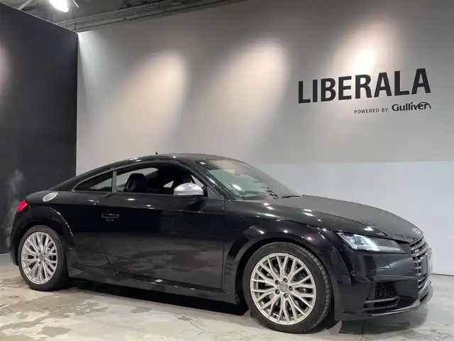 アウディ ＴＴＳクーペ 2.0 TFSI クワトロ 道央・札幌 2016(平28)年 3.3万km パンサーブラッククリスタルエフェクト ４WD/純正ナビ　/フルセグＴＶ　/バックカメラ　/フロントカメラ　/レザーシート　/前席シートヒーター　/ＡＣＣ　/ＥＴＣ　/ＬＥＤヘッドライト　/コーナーセンサー/保証書/取説/スペアキー