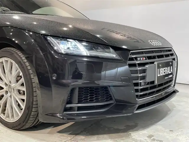 アウディ ＴＴＳクーペ 2.0 TFSI クワトロ 道央・札幌 2016(平28)年 3.3万km パンサーブラッククリスタルエフェクト ４WD/純正ナビ　/フルセグＴＶ　/バックカメラ　/フロントカメラ　/レザーシート　/前席シートヒーター　/ＡＣＣ　/ＥＴＣ　/ＬＥＤヘッドライト　/コーナーセンサー/保証書/取説/スペアキー