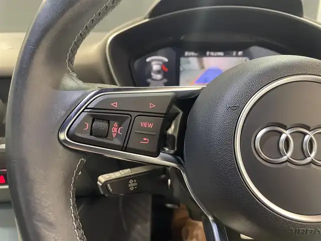 アウディ ＴＴＳクーペ 2.0 TFSI クワトロ 道央・札幌 2016(平28)年 3.3万km パンサーブラッククリスタルエフェクト ４WD/純正ナビ　/フルセグＴＶ　/バックカメラ　/フロントカメラ　/レザーシート　/前席シートヒーター　/ＡＣＣ　/ＥＴＣ　/ＬＥＤヘッドライト　/コーナーセンサー/保証書/取説/スペアキー