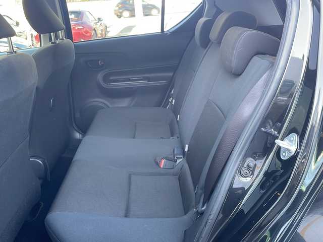 トヨタ アクア S スタイルブラック 山口県 2017(平29)年 8万km ブラックマイカ ワンオーナー/プリクラッシュセーフティシステム/社外ナビ/【AVN-R7W:CD/DVD/Bluetooth/MSV】/フルセグＴＶ/ステアリングスイッチ/スマートキー/スペアキー/ＬＥＤヘッドランプ/オートライト/オート電動格納ミラー/保証書/取扱説明書