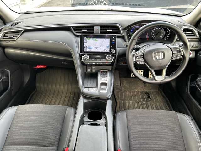 ホンダ インサイト EX 栃木県 2019(平31)年 5.4万km プラチナホワイトパール 純正8インチインターナビ/・VXU-1975Gi/・Bluetooth CD DVD/・TV フルセグ/・バックカメラ/8スピーカー/追従式クルーズコントロール/ハーフレザーシート/シートヒーター/パワーシート/左右独立温度コントロール式フルオート・エアコンディショナー（プラズマクラスター技術搭載）/エレクトリックギアセレクター/衝突被害軽減システム/コーナーセンサー/レーンキープアシスト/オートライト/LEDヘッドライト