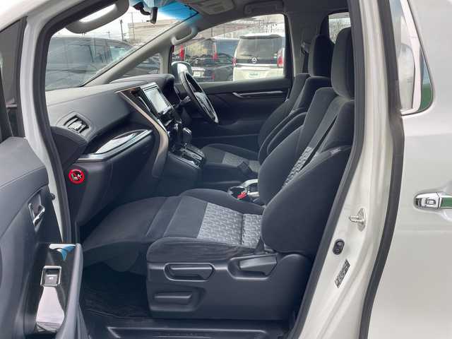 トヨタ アルファード SA 道央・札幌 2015(平27)年 2万km ホワイトパールクリスタルシャイン ４WD/寒冷地仕様/ローダウン/純正ディーラーOPナビ/CD/DVD/BT/フルセグ/純正フリップダウンモニター/横滑り防止装置/クルーズコントロール/クリアランスソナー/バックカメラ/ビルトインETC/ECOMODE/nanoe/ワイパーデアイサー/両側パワースライドドア/N席/２列目オットマン/革巻きステアリング/ステアリングリモコン/電動パーキング/ブレーキホールド/MTモード付AT/プッシュスタート/スマートキー/LEDヘッドライト/オートライト/フォグランプ/電動格納ミラー/ウィンカーミラー/純正フロアマット/ドアバイザー/社外エンジンスターター