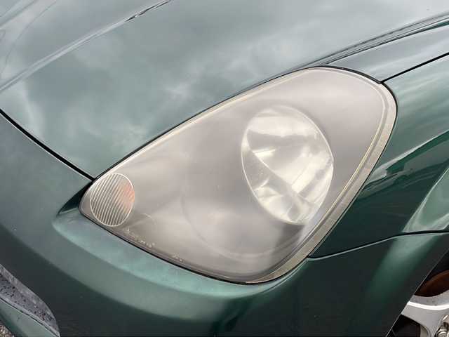 トヨタ ＭＲ－Ｓ V エディション 徳島県 2002(平14)年 10.2万km ダークグリーンマイカ 社外7型SDナビ　AVIC-MRZ99/（ラジオ/フルセグ/SD/BT）/ETC/純正フロアマット/本革シート/ハロゲンヘッドライト/純正15AW/ダブルエアバック/パワーウィンドウ/MTモード付AT/点検記録簿（R3～）