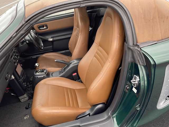 トヨタ ＭＲ－Ｓ V エディション 徳島県 2002(平14)年 10.2万km ダークグリーンマイカ 社外7型SDナビ　AVIC-MRZ99/（ラジオ/フルセグ/SD/BT）/ETC/純正フロアマット/本革シート/ハロゲンヘッドライト/純正15AW/ダブルエアバック/パワーウィンドウ/MTモード付AT/点検記録簿（R3～）