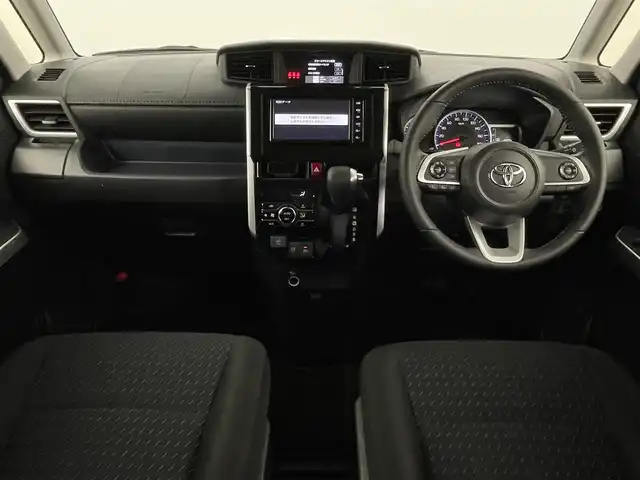 トヨタ ルーミー カスタムG 福岡県 2021(令3)年 2.3万km パールホワイトⅢ 後席モニター　/純正ナビ（ＢＴ，フルセグＴＶ）　/全方位カメラ　/ビルトインＥＴＣ　/前方ドライブレコーダー　/ＡＣＣ　/コーナーセンサー　/衝突軽減ブレーキ　/レーンキープ　/両側電動スライドドア/純正１７インチＡＷ