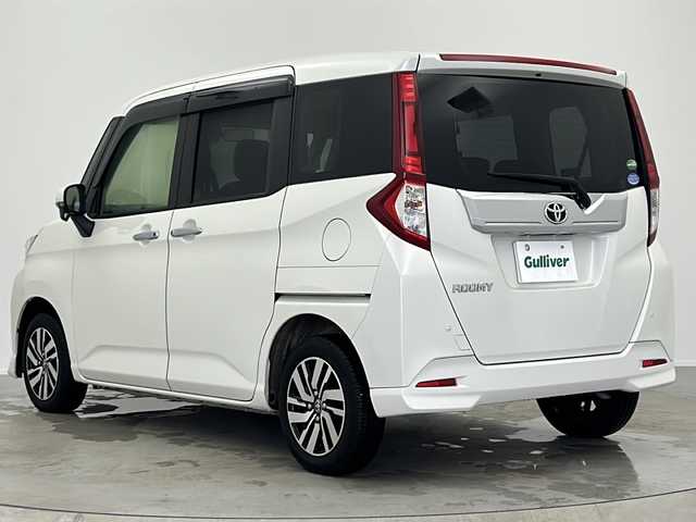 トヨタ ルーミー カスタムG 大阪府 2018(平30)年 5.1万km パールホワイトⅢ 社外ナビ/・Bluetooth/フルセグ/・CD/DVD/クルーズコントロール/前方ドライブレコーダー/両側パワースライドドア/シートリフター/LEDオートライト/フォグライト/電動格納ミラー/スマートキー