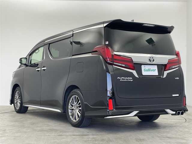 トヨタ アルファード エグゼクティブ ラウンジ S 群馬県 2021(令3)年 1.8万km ブラック モデリスタエアロ　ツインムーンルーフ　純正１０インチナビ　１３インチフリップダウンモニター　三眼ＬＥＤヘッドライト　パノラミックビューモニター　シートヒーター　衝突軽減ブレーキ　ＥＴＣ２．０　禁煙車