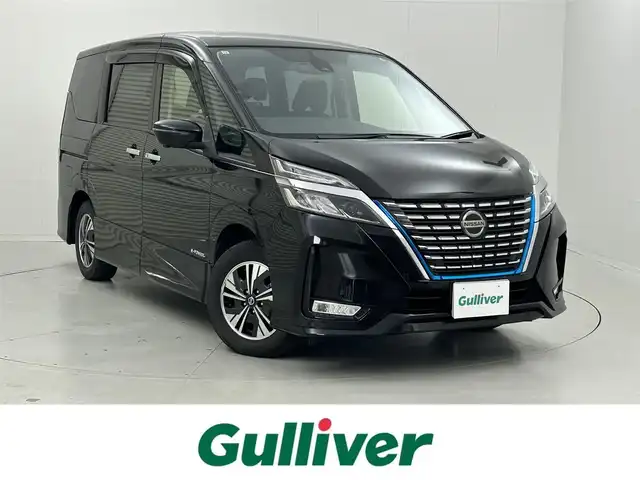 日産 セレナ e－パワー ハイウェイスター V 茨城県 2019(令1)年 3.1万km ダイヤモンドブラック 純正ナビ/フルセグ再生可/純正後席フリップダウンモニター/全方位カメラ/ブラインドスポットモニター/ステリングヒーター/シートヒーター/コーナーセンサー/ビルトインETC