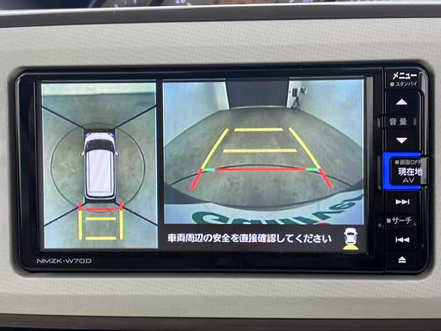 ダイハツ ムーヴ キャンバス G メイクアップ リミテッド　SAⅢ 三重県 2020(令2)年 3.1万km グレーマイカM 禁煙車/純正7型ナビ/　フルセグTV/Bluetooth/CD/DVD/両側パワースライドドア/全方位カメラ/スマートキー/オートマチックハイビーム/純正LEDヘッドライト/フォグライト/オートライト/スペアキー