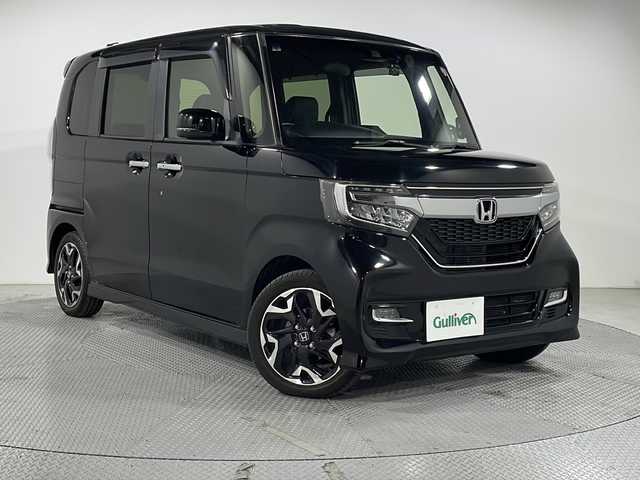 ホンダ Ｎ ＢＯＸ カスタム G L ターボ ホンダセンシング 広島県 2017(平29)年 2.5万km クリスタルブラックパール 純正8型ナビ/両側パワースライドドア/バックカメラ/パドルシフト/ハーフレザーシート/ホンダセンシング/・衝突軽減ブレーキ/・レーンキープアシスト/・アダプティブクルーズコントロール/・オートハイビーム/・誤発進抑制機能/LEDヘッドランプ/純正15インチAW/ETC/ドライブレコーダー