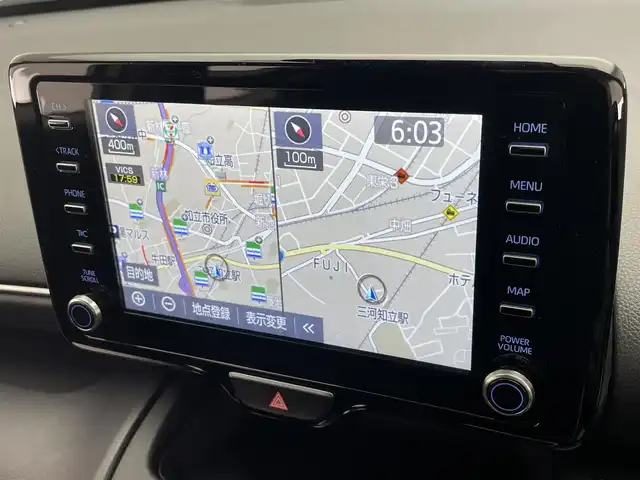 トヨタ ヤリスクロス ハイブリッド Z 愛知県 2024(令6)年 1.3万km ベージュ 純正ディスプレイナビ　フルセグＴＶ　全方位カメラ　ハーフレザー　シートヒーター　ＢＳＭ　セーフティセンス　衝突軽減　追従クルコン　コーナーセンサー　ＬＥＤオートライト　パワーシート　前後ドラレコ　ドライブレコーダー（自動防眩インナーミラー装着車）　禁煙