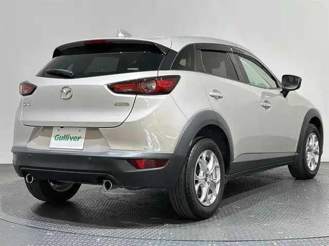マツダ ＣＸ－３ XD ツーリング 愛媛県 2023(令5)年 3.5万km プラチナクォーツメタリック 純正ＳＤナビ　全周囲カメラ　追従型クルーズコントロール　ヘッドアップディスプレイ　ステアリングスイッチ　革巻きステアリング　オートホールド　ドアバイザー 純正16インチアルミホイール ETC　