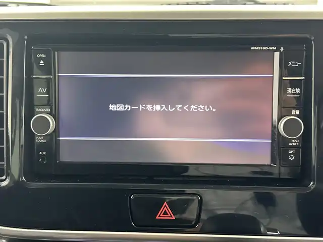 三菱 ｅＫスペース カスタムG セーフティパッケージ 三重県 2019(平31)年 5.5万km パープリッシュネイビーパール 禁煙車/純正ナビ/　フルセグTV/CD/DVD/アラウンドビューモニター/D席シートヒーター/アイドリングストップ/純正LEDヘッドライト/オーマチックハイビーム/片側パワースライドドア/車線逸脱警報/衝突軽減ブレーキシステム