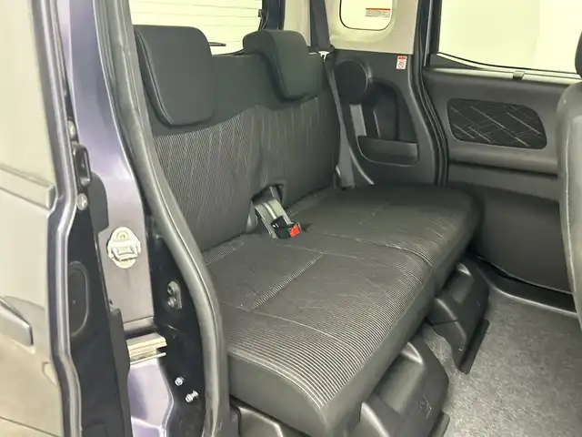 三菱 ｅＫスペース カスタムG セーフティパッケージ 三重県 2019(平31)年 5.5万km パープリッシュネイビーパール 禁煙車/純正ナビ/　フルセグTV/CD/DVD/アラウンドビューモニター/D席シートヒーター/アイドリングストップ/純正LEDヘッドライト/オーマチックハイビーム/片側パワースライドドア/車線逸脱警報/衝突軽減ブレーキシステム