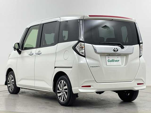 トヨタ ルーミー カスタムG 道央・札幌 2024(令6)年 1.9万km パールホワイトⅢ ・４WD ・寒冷地仕様/・スマートアシストIII 衝突回避支援システム/・被害軽減ブレーキアシスト/・社外イクリプスナビ/・DVD.CD.フルセグ/Bluetooth/・バックカメラ/・両側パワースライドドア /・クリアランスソナー/・フロントワイパーデアイサー/・レーダークルーズコントロール/・VSC/TRC/・横滑り防止装置/・ETC