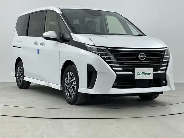 日産 セレナ e－パワー ハイウェイスター V 熊本県 2025(令7)年 0.1千km プリズムホワイト 登録済未使用車/12.3型日産コネクトナビ/・フルセグTV/BT/USB/HDMI/・バックカメラ/・アラウンドビューモニター/純正フリップダウンモニター/エマージェンシーブレーキ/車線逸脱警報/ブラインドスポットモニター/先行車発進知らせ/プロパイロット/コーナーセンサー/インテリジェントルームミラー/両側パワースライドドア/ハンズフリーオートスライドドア/ビルトインETC2.0/電子パーキング/オートホールド/LEDヘッドライト/オートライト/フォグランプ/オートハイビームアシスト/スマートキー/スペアキー