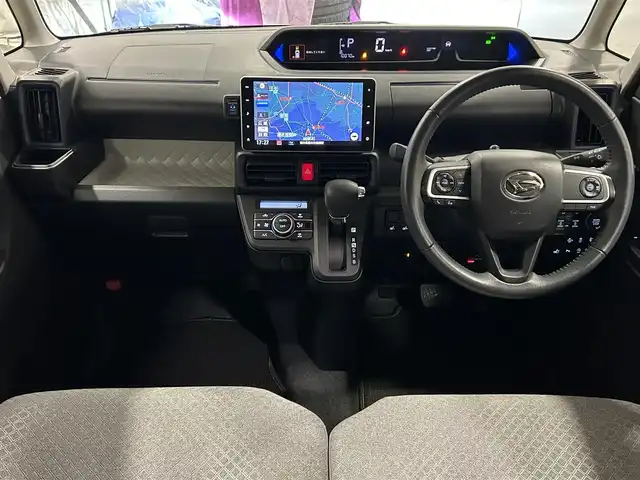 ダイハツ タント X ターボ 栃木県 2021(令3)年 1万km シャイニングホワイトパール 純正SDナビ/・Bluetooth CD DVD/・TV フルセグ/・バックカメラ/追従式クルーズコントロール/両側パワースライドドア/リアサンシェード/ドライブレコーダー/ETC/前席シートヒーター/衝突被害軽減システム/レーンキープアシスト/コーナーセンサー/オートライト/オートマチックハイビーム/LEDヘッドライト