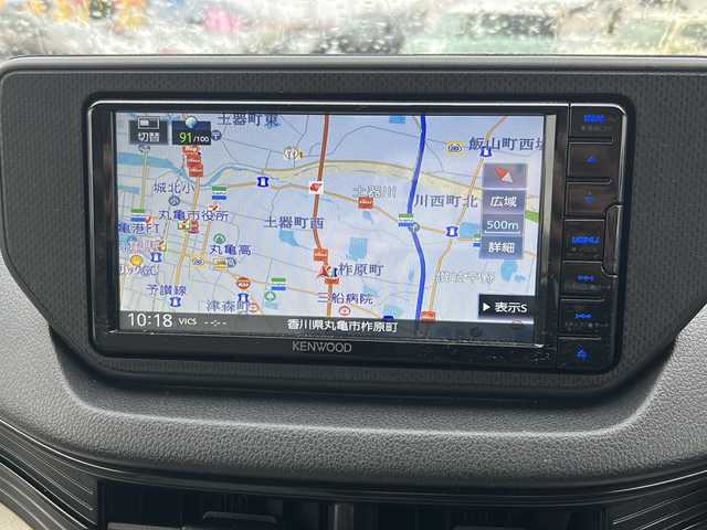 ダイハツ ムーヴ L 香川県 2016(平28)年 3.3万km ホワイト 社外ナビ/フルセグテレビ/CD/DVD再生機能/バックカメラ/アイドリングストップ/キーレス/ETC