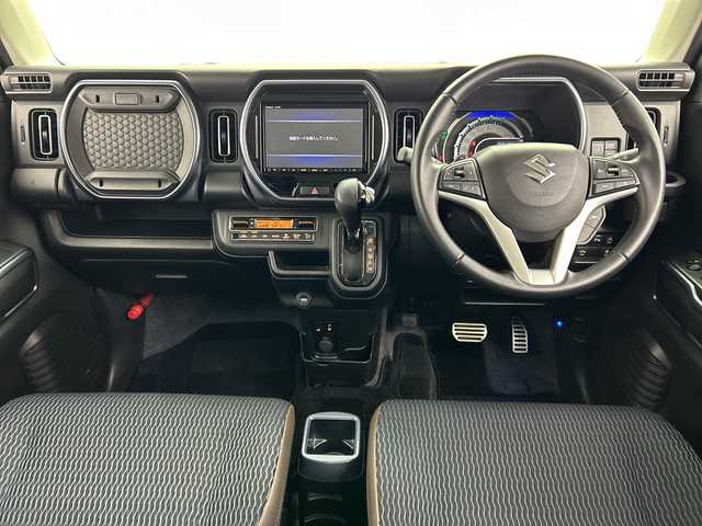 スズキ ハスラー Jスタイル ターボ 三重県 2021(令3)年 4万km クールカーキパールメタリック/ホワイト2トーンルーフ /禁煙車//衝突軽減システム//純正8インチSDナビ//CD/DVD/BT/HDMI//フルセグ//全方位カメラ//レーダークルーズコントロール//前席シートヒーター//LEDオートライト//フォグランプ//ステアリングスイッチ//パドルシフト//ETC2.0//前後ドライブレコーダー//純正15インチアルミホイール//社外AW付冬タイヤ//ルーフレール//コーナーセンサー//プッシュスタート//スマートキー//スペアキー有//保証書//取扱説明書