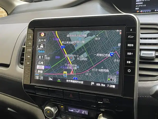 日産 セレナ ハイウェイスター V 岩手県 2019(令1)年 10.8万km インペリアルアンバーP ワンオーナー/４WD/両側パワースライドドア/クルーズコントロール/エマージェンシーブレーキ/アラウンドビューモニター/レーンアシスト/横滑り防止装置/オートライト/ブラインドスポットモニター/アイドリングストップ/純正ナビ/後席エアコン/純正LEDヘッドライト/純正１５インチアルミホイール/ウォークスルー/社外ドライブレコーダー/ステアリングスイッチ/ETC/純正エンジンスターター