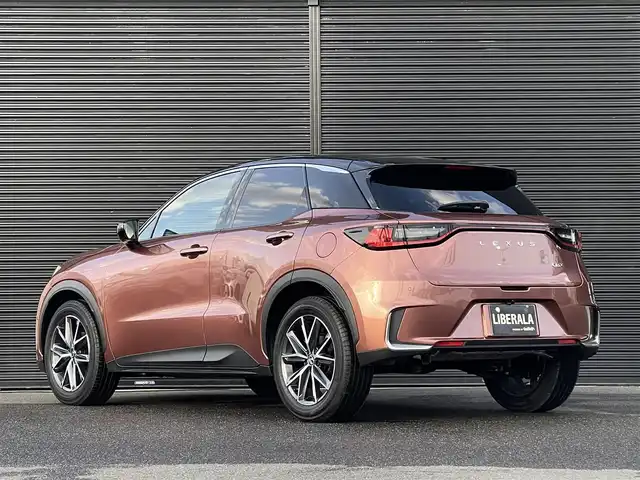 レクサス ＬＢＸ クール 山梨県 2025(令7)年 0.3万km 茶Ⅱ マークレビンソン　/純正９．８ＤＡ　/ナビ　/全周囲カメラ　/フルセグ　/ＨＵＤ　/ＡＣＣ　/ＬＫＡ　/ＢＳＡ　/ＬＥＤ　/Ａライト　/Ａハイビーム　/Ｄ席Ｐシート　/シートＨ　/Ｐバックドア　/カープレイ　/保証書　/スペアＫ