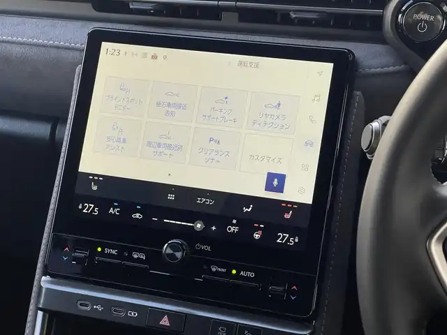 レクサス ＬＢＸ クール 山梨県 2025(令7)年 0.3万km 茶Ⅱ マークレビンソン　/純正９．８ＤＡ　/ナビ　/全周囲カメラ　/フルセグ　/ＨＵＤ　/ＡＣＣ　/ＬＫＡ　/ＢＳＡ　/ＬＥＤ　/Ａライト　/Ａハイビーム　/Ｄ席Ｐシート　/シートＨ　/Ｐバックドア　/カープレイ　/保証書　/スペアＫ