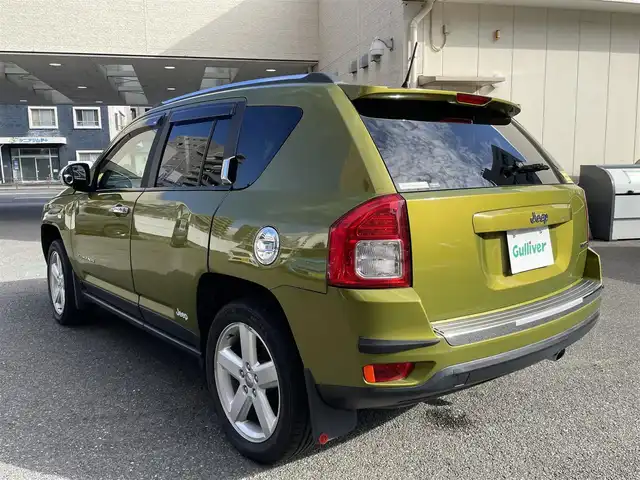 クライスラー・ジープ ジープ コンパス リミテッド 神奈川県 2012(平24)年 3.6万km オニキスグリーン ワンオーナー /サイドビューカメラ  /社外ETC　/クルーズコントロール　/運転席パワーシート　/前席シートヒーター　/純正フロアマット　/純正アルミホイール　/取扱説明書　/保証書　/ハロゲンヘッドライト