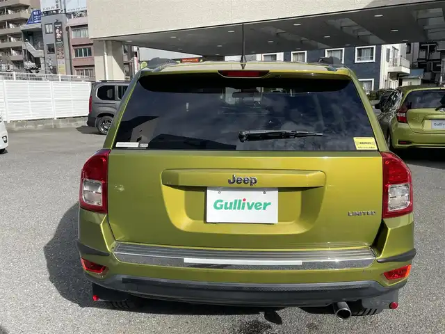クライスラー・ジープ ジープ コンパス リミテッド 神奈川県 2012(平24)年 3.6万km オニキスグリーン ワンオーナー /サイドビューカメラ  /社外ETC　/クルーズコントロール　/運転席パワーシート　/前席シートヒーター　/純正フロアマット　/純正アルミホイール　/取扱説明書　/保証書　/ハロゲンヘッドライト