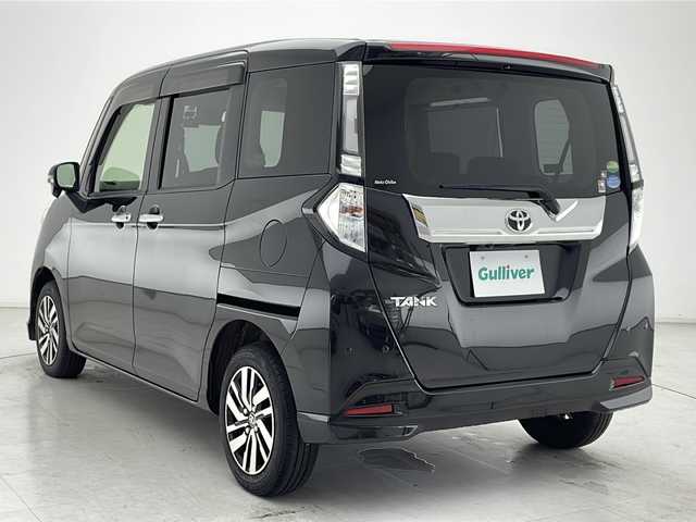 トヨタ タンク カスタムG 千葉県 2020(令2)年 3.9万km ブラックマイカメタリック 純正ナビ　/フルセグテレビ/バックカメラ　/両側パワースライドドア　/プリクラッシュセーフティ/オートマチックハイビーム/ＬＥＤヘッドライト　/クルーズコントロール　/プッシュスタート　/スマートキー　/スペアキー有り　/前席シートヒーター　　/ドライブレコーダー　/ＥＴＣ　/純正14インチアルミ