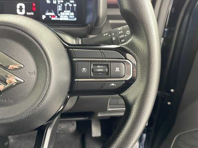 スズキ スペーシア カスタム HYBRID GS 道央・札幌 2024(令6)年 0.3万km インディゴブルーメタリック ・4WD  スズキセーフティーサポート/・デュアルカメラブレーキサポート/・アダプティブクルーズコントロール/・純正9inメモリナビ/【フルセグ/BT/USB/HDMI】/・ステアリングスイッチ/・前席シートヒーター/・左パワースライドドア/・アイドリングストップ/・横滑り防止機能/・レーンキープアシスト/・電動パーキングブレーキ/・リアサンシェード/・LEDヘッドライト（AUTO機能付き）/・フォグランプ/・ヘッドライトレベライザー