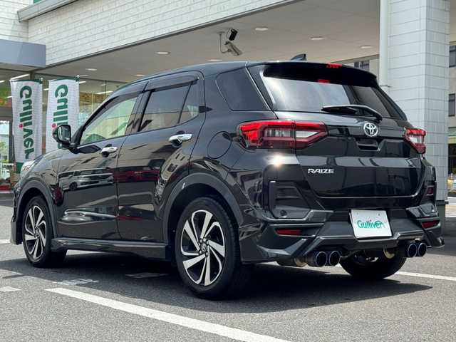 トヨタ ライズ Z 岡山県 2020(令2)年 5.4万km ブラックマイカメタリック 登録時走行距離　54059km/純正ディスプレイオーディオ/（TV/ラジオ/Bluetooth/apple car play）/スマートアシスト/・衝突回避支援ブレーキ機能/・車線逸脱抑制制御機能/・アダプティブクルーズコントロール/・レーンキープコントロール/全方位カメラ/モデリスタエアロ/rosso modello社外マフラー/シートヒーター(D+N席)/ビルトインETC/アイドリングストップ/スペアキー×1/純正17インチアルミホイール/プッシュスタート/スマートキー