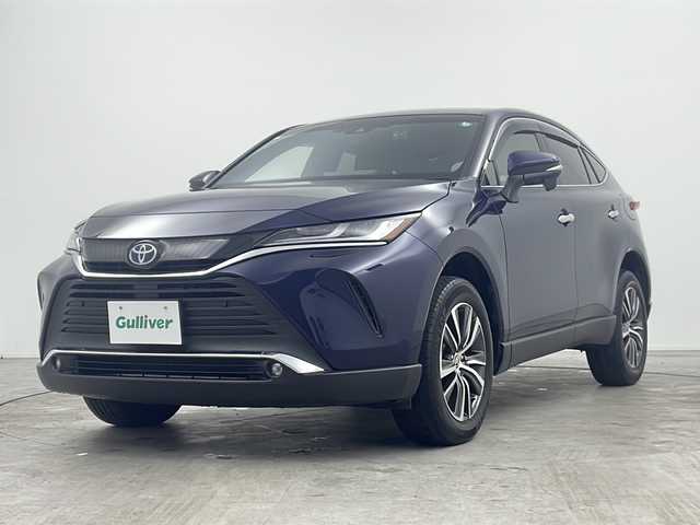 トヨタ ハリアー ハイブリッド G 三重県 2020(令2)年 3.1万km ダークブルーマイカ 禁煙車/トヨタセーフティセンス/・プリクラッシュセーフティ/・オートマチックハイビーム/・レーダークルーズコントロール/・ロードサインアシスト/・レーントレーシングアシスト/・先行車発進告知/クリアランスソナー/パワーバックドア/BSM/RCTA/純正ディスプレイオーディオ/・フルセグTV/・ナビ機能/・Bluetooth/・スマートフォン連携/バックカメラ/革巻きステアリング/オートライト/LEDヘッドライト/フォグランプ/ハーフレザーシート/パワーシート/純正18インチアルミホイール/W+サイド+カーテンエアバック