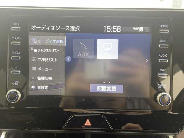 トヨタ ハリアー ハイブリッド G 三重県 2020(令2)年 3.1万km ダークブルーマイカ 禁煙車/トヨタセーフティセンス/・プリクラッシュセーフティ/・オートマチックハイビーム/・レーダークルーズコントロール/・ロードサインアシスト/・レーントレーシングアシスト/・先行車発進告知/クリアランスソナー/パワーバックドア/BSM/RCTA/純正ディスプレイオーディオ/・フルセグTV/・ナビ機能/・Bluetooth/・スマートフォン連携/バックカメラ/革巻きステアリング/オートライト/LEDヘッドライト/フォグランプ/ハーフレザーシート/パワーシート/純正18インチアルミホイール/W+サイド+カーテンエアバック