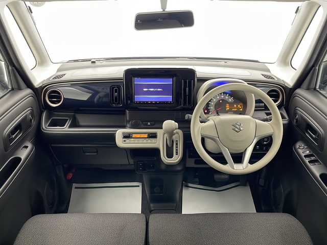 スズキ ワゴンＲ スマイル HYBRID S 宮崎県 2022(令4)年 0.2万km インディゴブルーメタリック 禁煙車/衝突被害軽減ブレーキ/純正8型ナビＴＶ/（Panasonic/CN-RZ875/CD/DVD/Bluetooth/フルセグTV）/純正バックカメラ/純正セキュリティアラーム/両側電動スライドドア/レーンディパーチャーアラート/クリアランスソナー/エネチャージ/オートエアコン/シートヒーター/リアプライバシーガラス/電動格納ミラー/スマートキー/プッシュエンジンスタート/スペアキー/新車時保証書/取扱い説明書