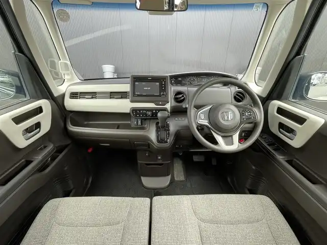 ホンダ Ｎ ＢＯＸ L 道南・函館 2021(令3)年 2.6万km ブリティッシュグリーンP ナビ（FM/AM）/4WD /PD(片側) /シートヒーター /ABS /ACC /LKA /コーナーセンサー /Bカメラ /LEDヘッドライト