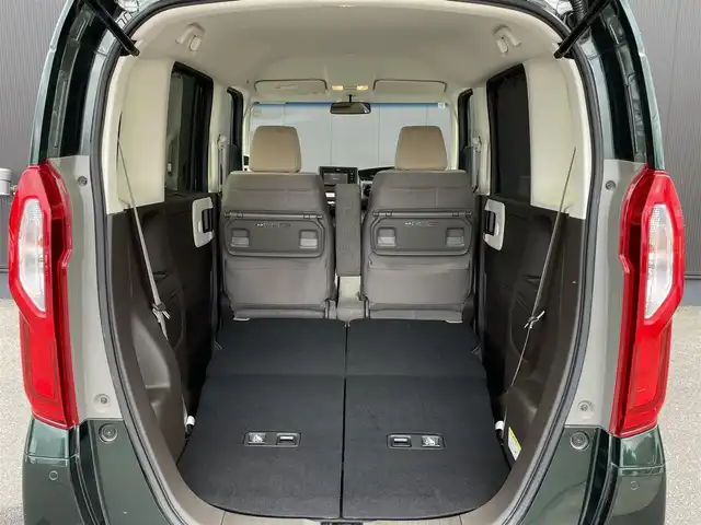 ホンダ Ｎ ＢＯＸ L 道南・函館 2021(令3)年 2.6万km ブリティッシュグリーンP ナビ（FM/AM）/4WD /PD(片側) /シートヒーター /ABS /ACC /LKA /コーナーセンサー /Bカメラ /LEDヘッドライト
