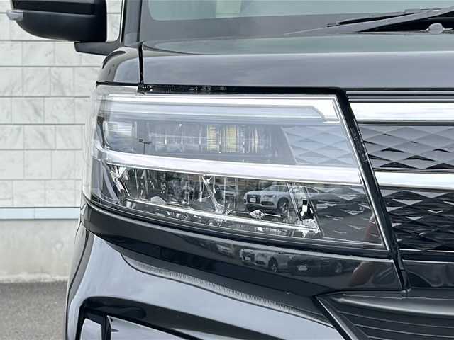 ダイハツ タント カスタム RS 茨城県 2024(令6)年 0.5万km ブラックマイカメタリック 社外ディスプレイオーディオ/　　BT/CD/バックカメラ/両側パワースライドドア/N席イージークローザー/LEDオートライト/ハーフレザーシート/シートヒーター/純正15インチアルミホイール/アイドリングストップ/スマートキー/ETC
