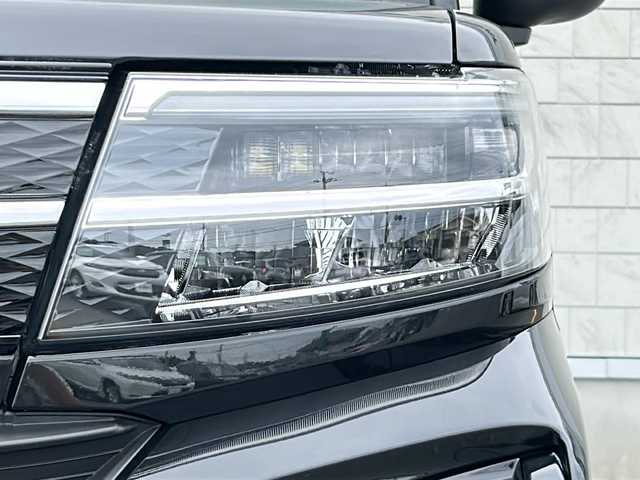 ダイハツ タント カスタム RS 茨城県 2024(令6)年 0.5万km ブラックマイカメタリック 社外ディスプレイオーディオ/　　BT/CD/バックカメラ/両側パワースライドドア/N席イージークローザー/LEDオートライト/ハーフレザーシート/シートヒーター/純正15インチアルミホイール/アイドリングストップ/スマートキー/ETC